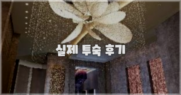 💬 실제 투숙 후기
